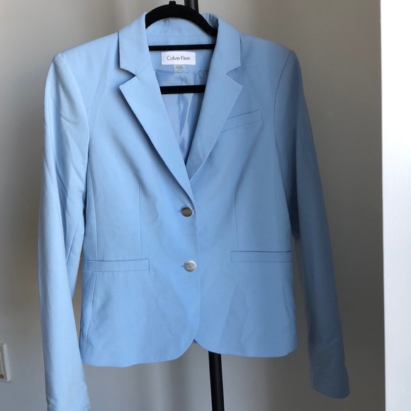 Calvin Klein Baby Blue Blazer